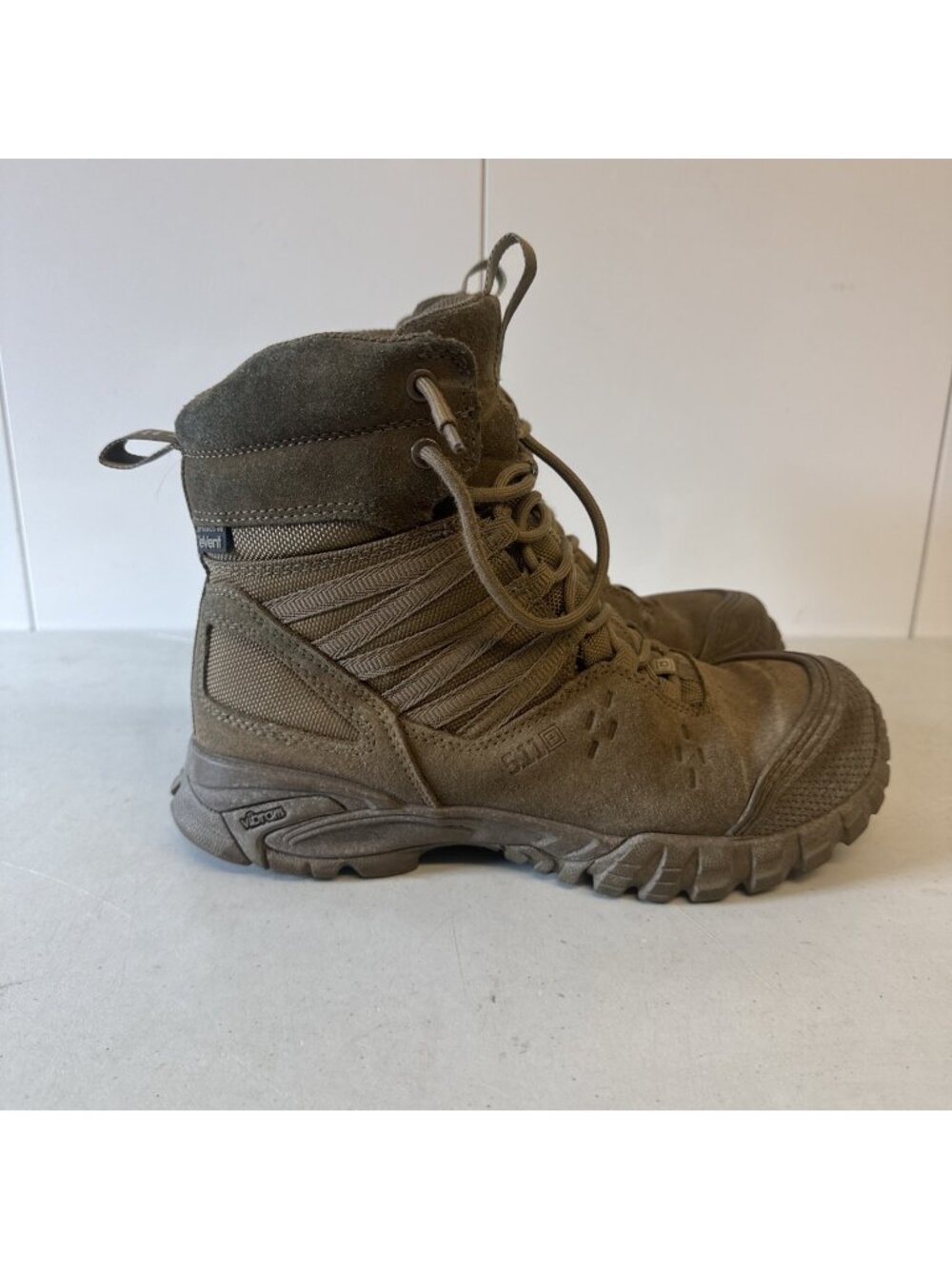 5.11 Tactical Men Union 6" WP Hiking Boots Vibram Sole,‎ 200305 Dark Coyote Sz 9